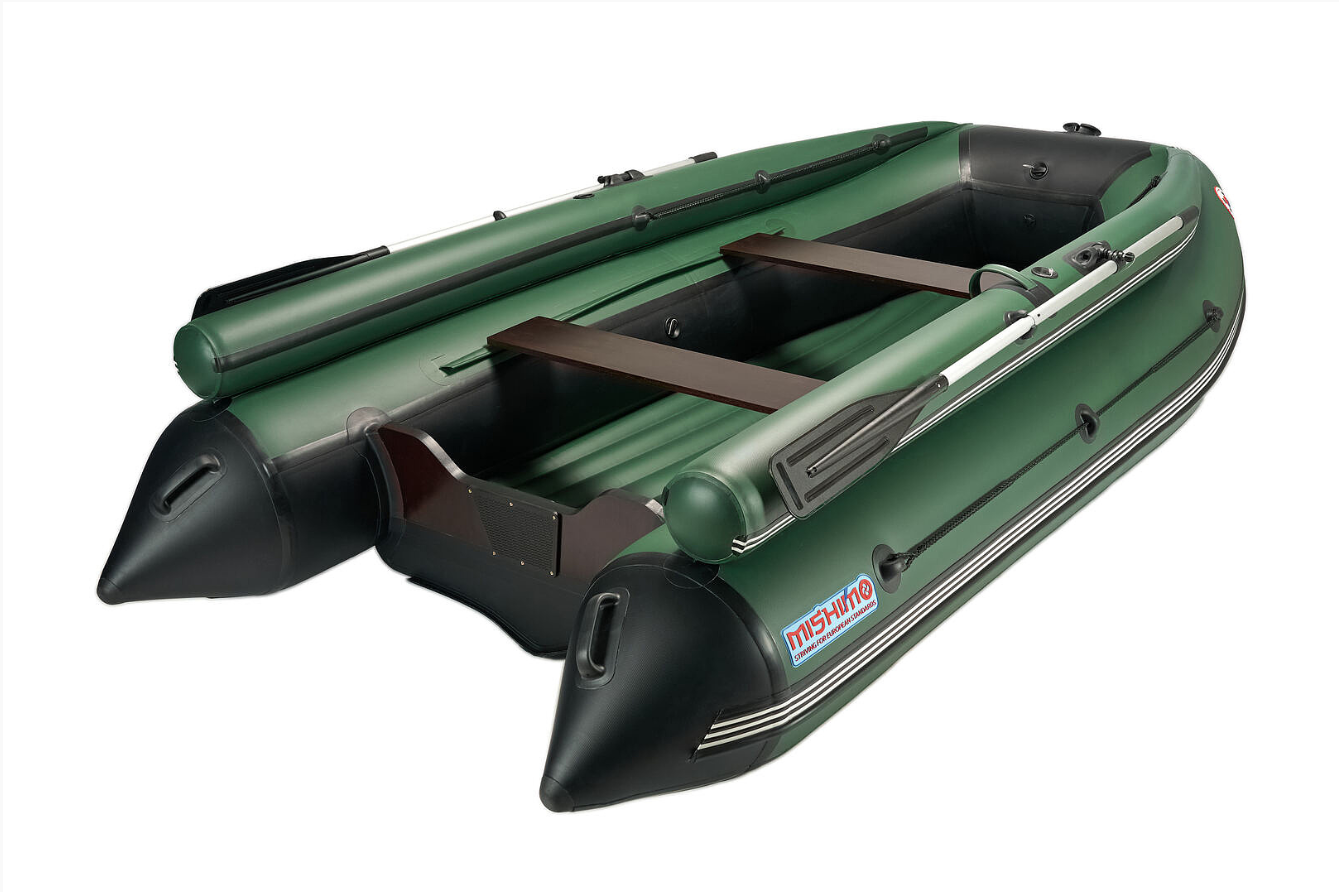 КОМПЛЕКТ ЛОДКА MISHIMO FAMILY LITE 370 + МОТОР MARLIN MP 9.9 AMHS PROLINE FORCE в Саратове