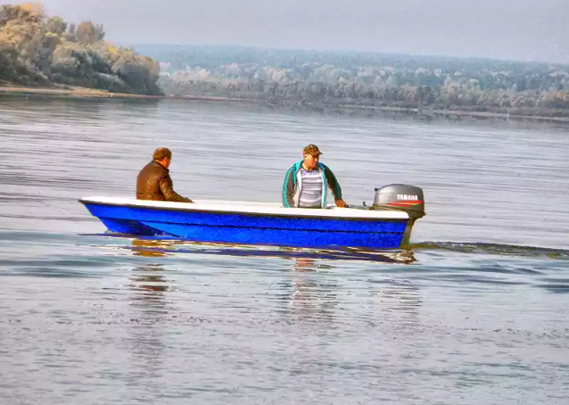Стеклопластиковая лодка Wyatboat 430 тримаран в Саратове