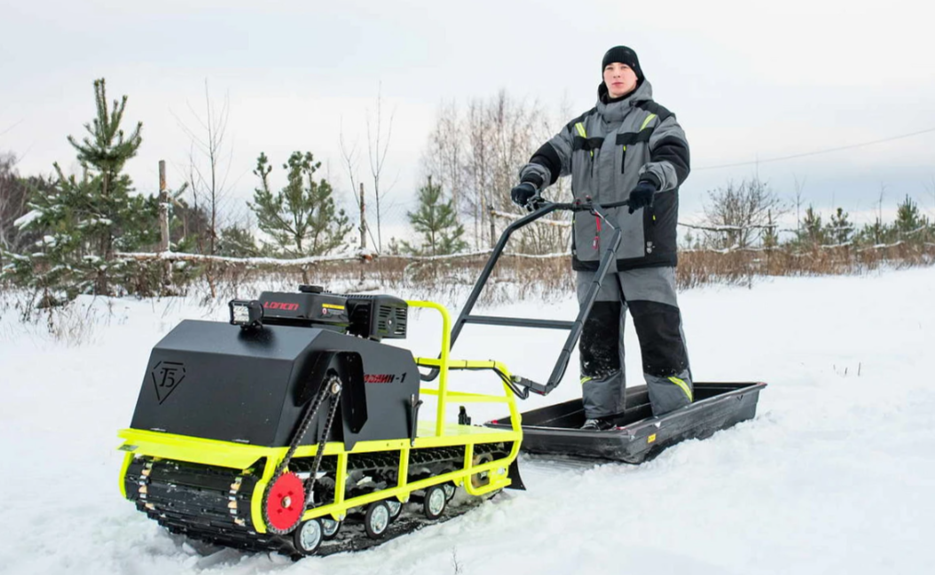 Мотобуксировщик Бурлак ХОЗЯИН-1 (капот металл) в Саратове