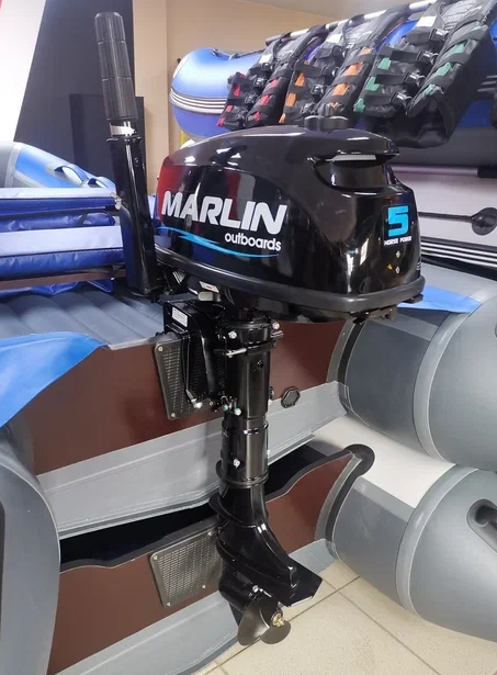 КОМПЛЕКТ ЛОДКА MISHIMO LITE 315 + МОТОР 5л.с в Саратове