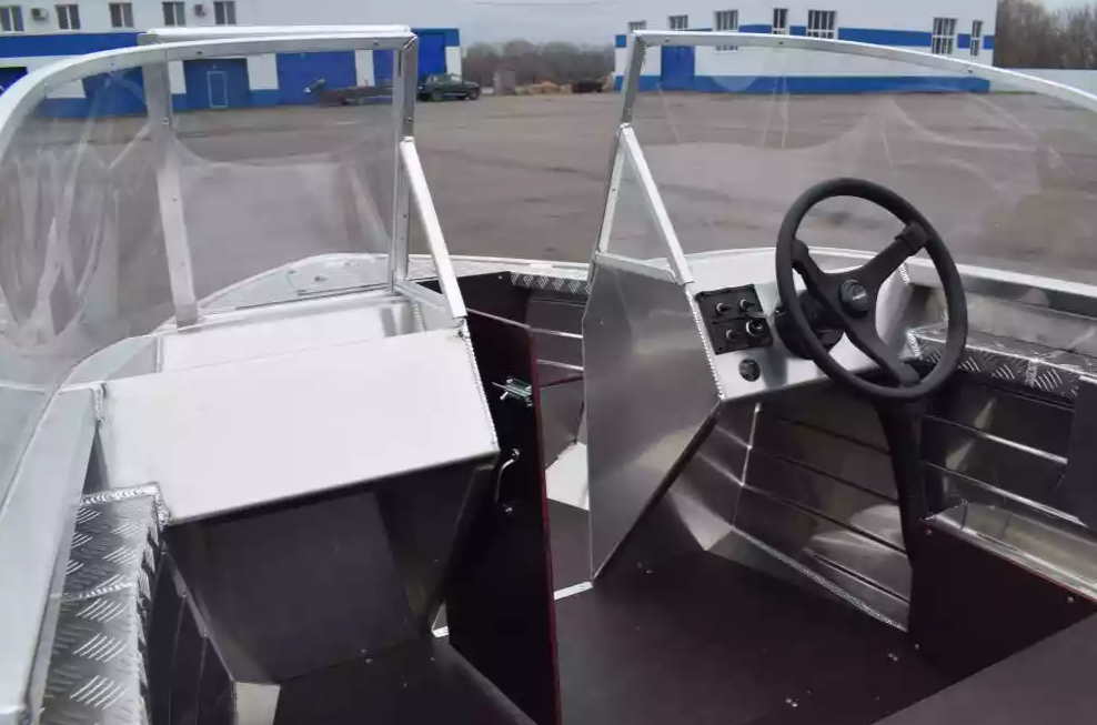 Алюминиевая лодка Wyatboat-390 DCM Увеличенный борт в Саратове