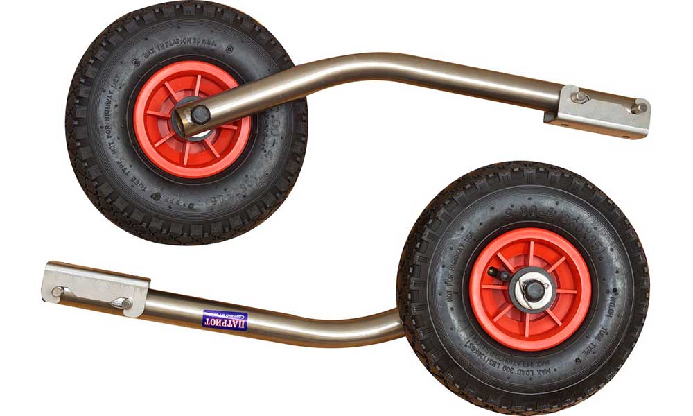 Транцевые колеса модульные удлиненные из нержавеющей стали в Саратове