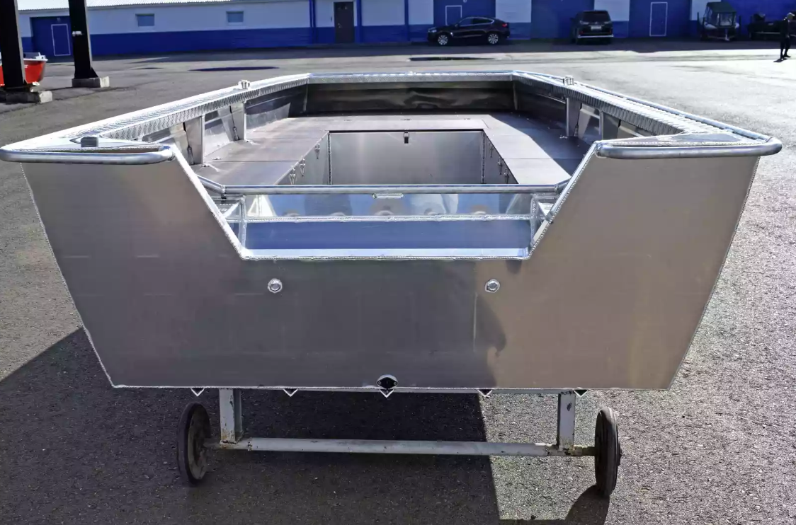 Алюминиевая лодка Wyatboat-490 Jonboat в Саратове