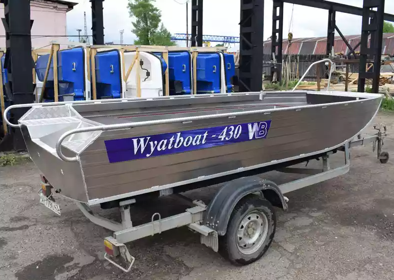 Алюминиевая лодка  Wyatboat-430 Master в Саратове