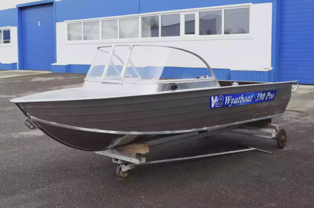 Алюминиевая лодка Wyatboat-390 Pro в Саратове