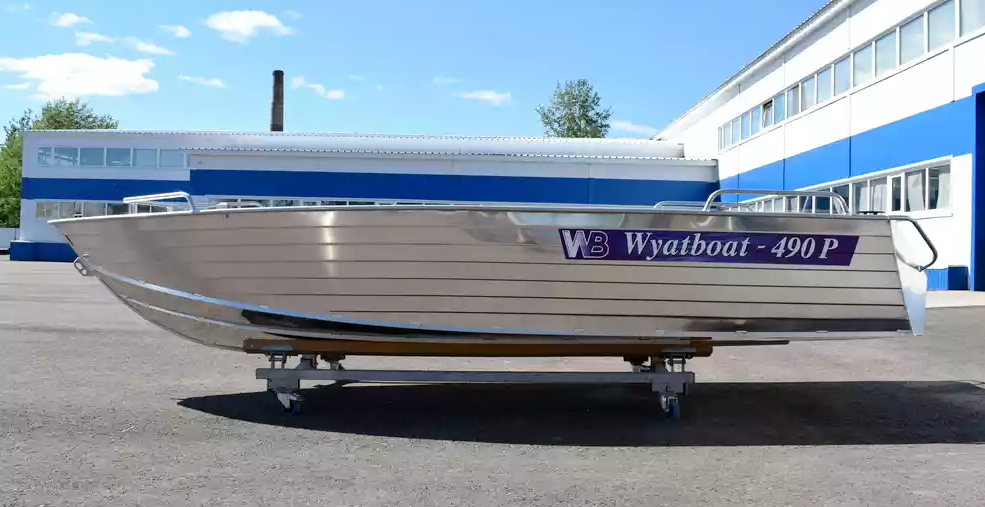 Алюминиевая лодка Wyatboat-490 P в Саратове