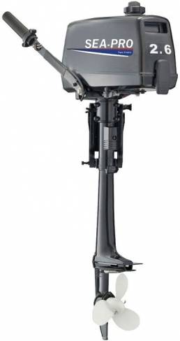 Лодочный мотор SEA-PRO Т 2.6S c газом на румпеле в Саратове