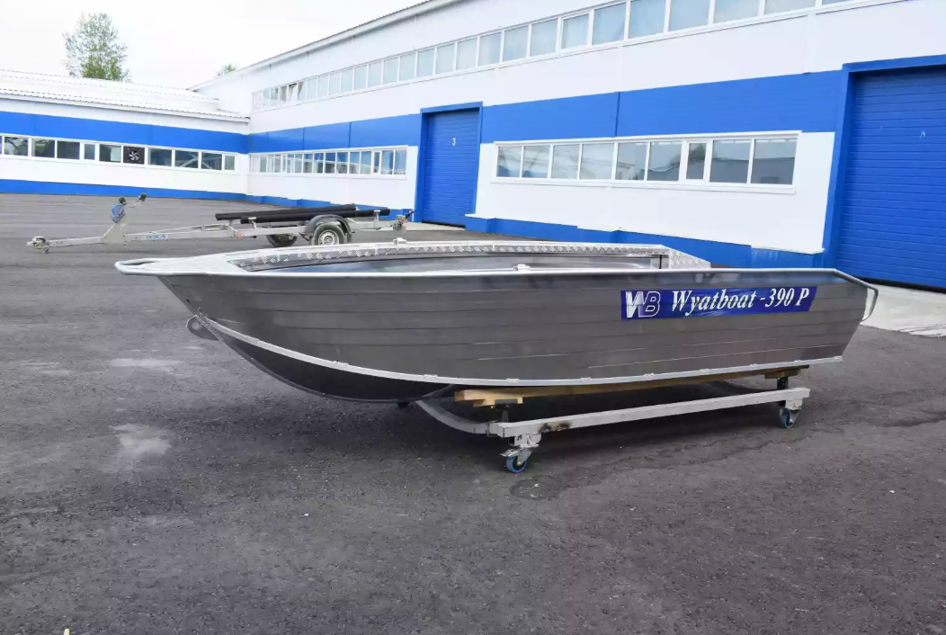 Алюминиевая лодка Wyatboat-390Р Увеличенный борт в Саратове