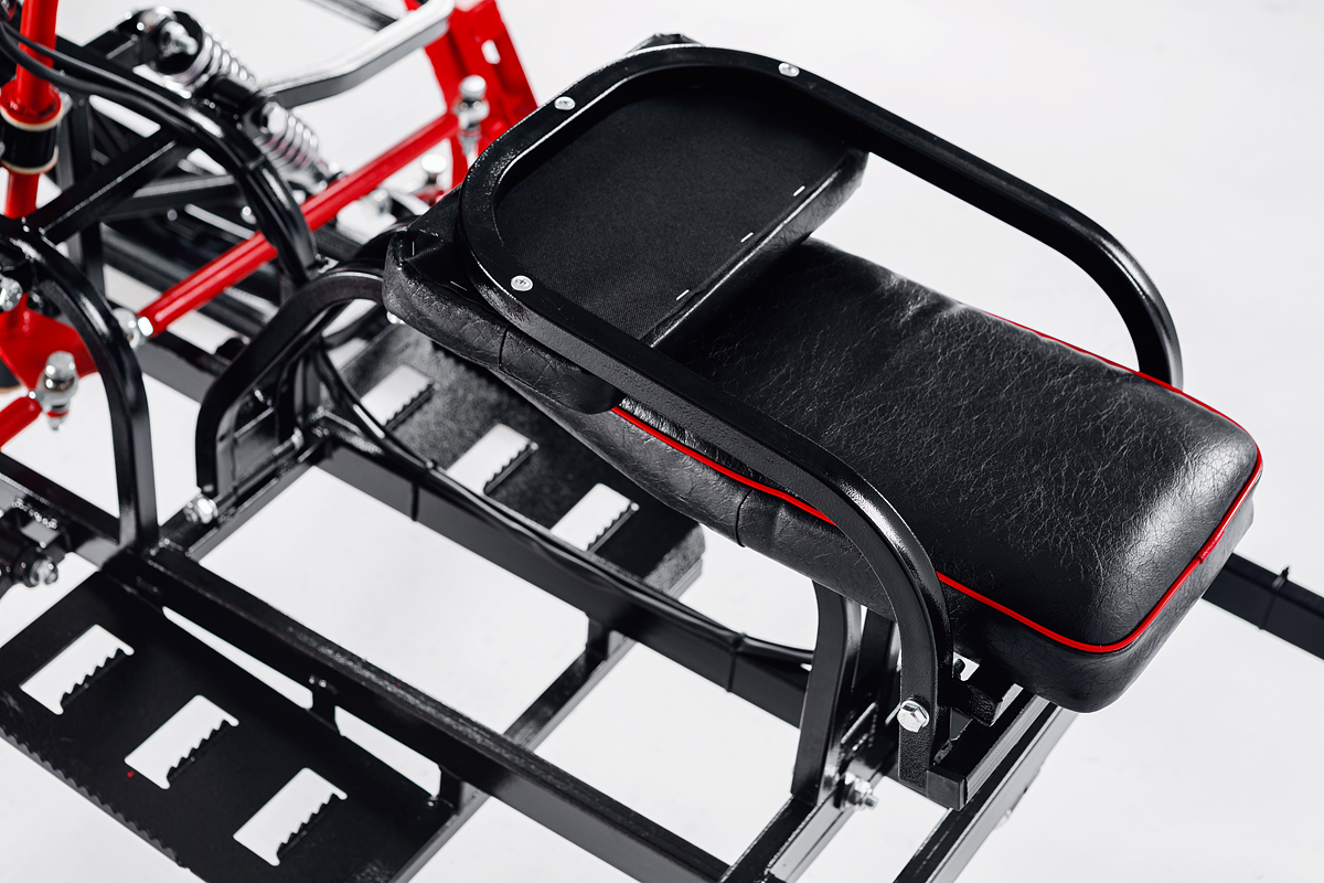 Лыжный модуль IKUDZO с подогревом ручек пластиковые лыжи в Саратове