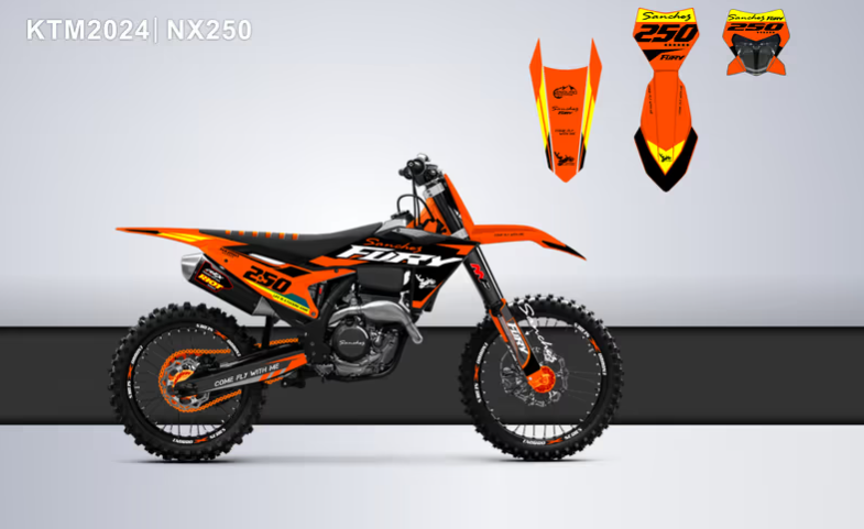 Кроссовый мотоцикл Sanchez Fury NX250 в Саратове