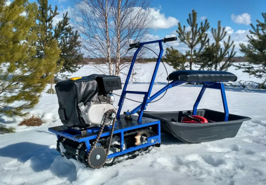 Мини-мотобуксировщик Альбатрос-М без фары в Саратове