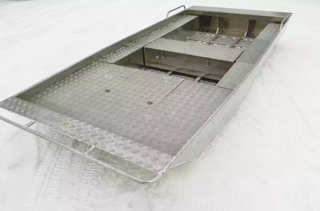 Алюминиевая лодка Wyatboat-390 Jonboat в Саратове
