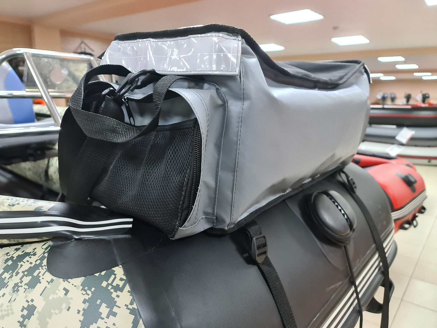 СУМКА ЛЮКС НА БАЛЛОН ДЛЯ ЛОДОК ПВХ 50Х25Х25 СМ в Саратове