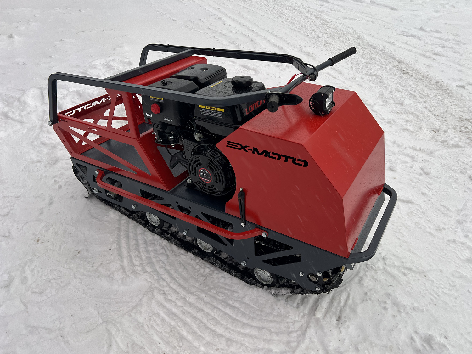 Мотобуксировщик EX-MOTO SNOWDOG S500 15л.с в Саратове
