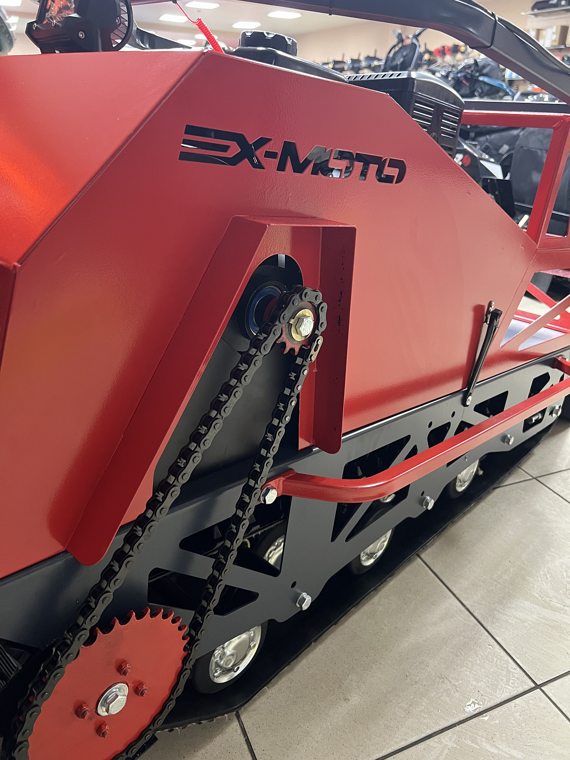 Мотобуксировщик EX-MOTO SNOWDOG S500 15л.с в Саратове