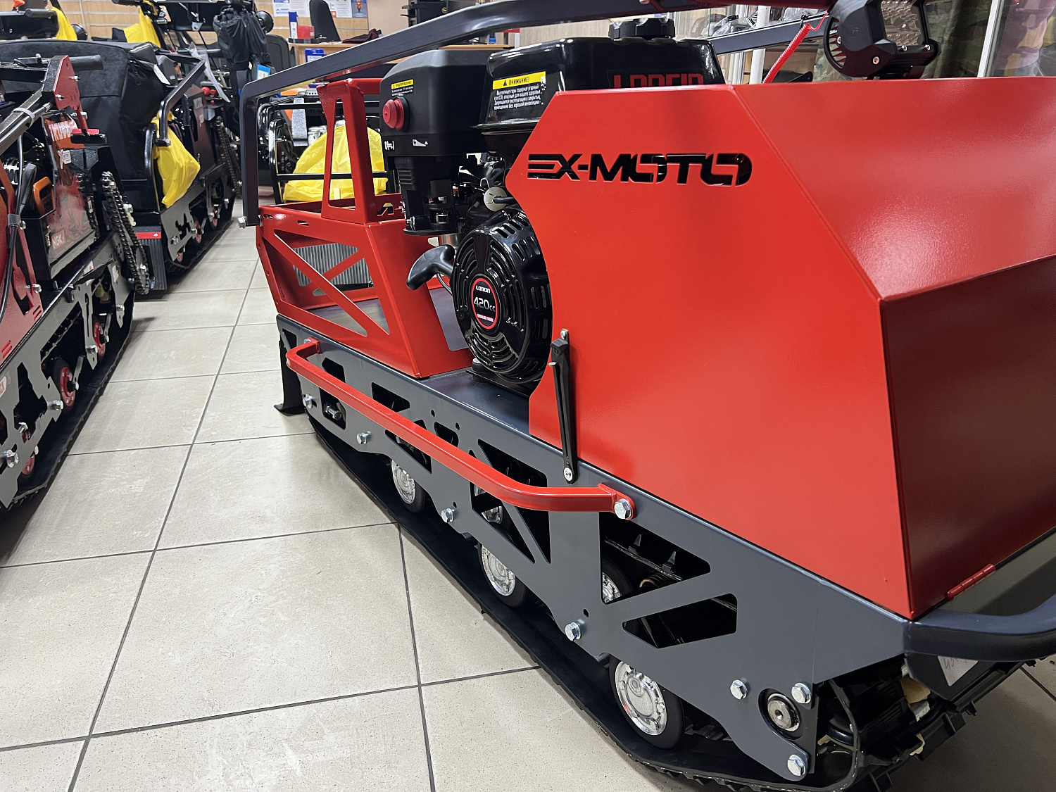 Мотобуксировщик EX-MOTO SNOWDOG S500 15л.с в Саратове