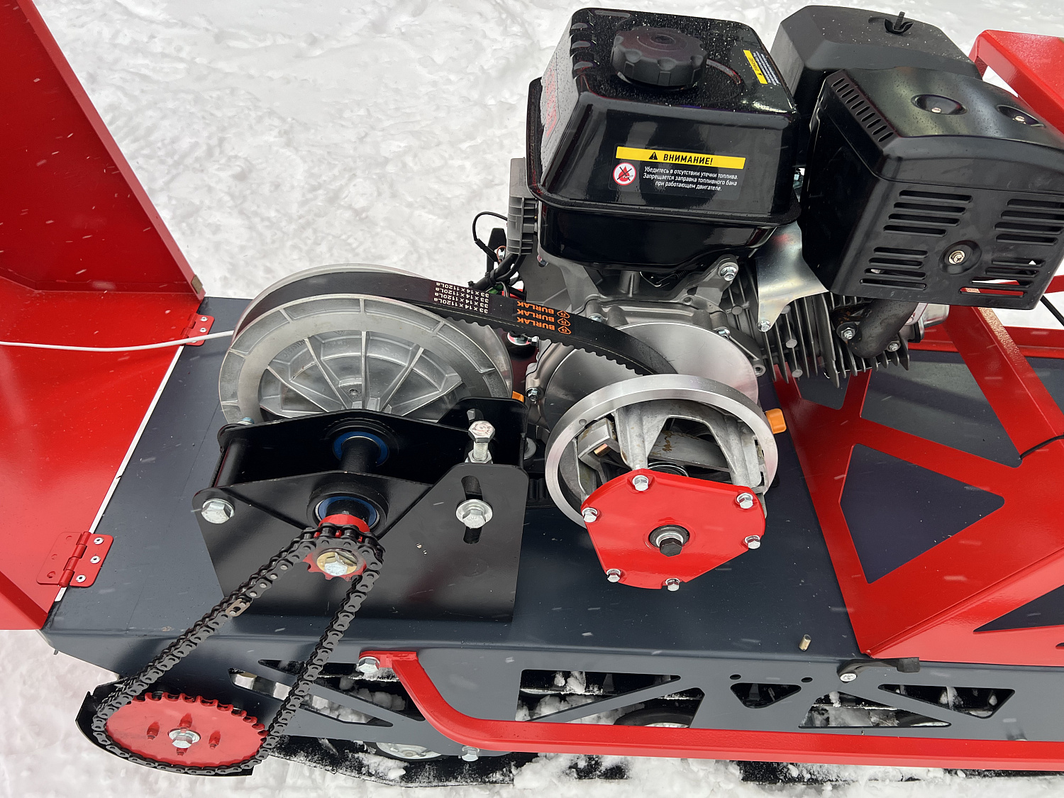 Мотобуксировщик EX-MOTO SNOWDOG S500 15л.с в Саратове