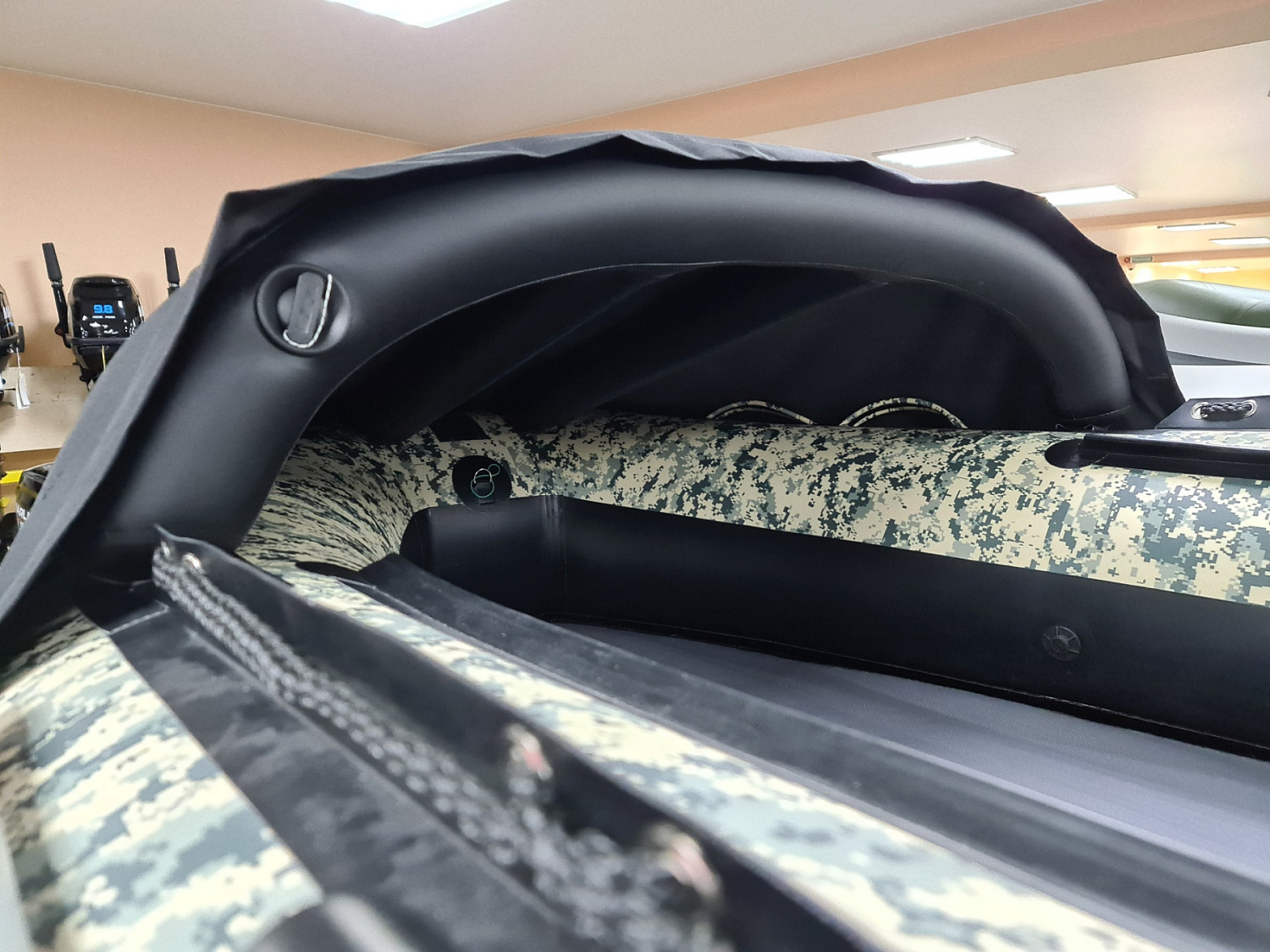 КОМПЛЕКТ НОСОВОГО ТЕНТА К ЛОДКЕ SMARINE AIR MAX 330 ЧЕРНЫЙ в Саратове