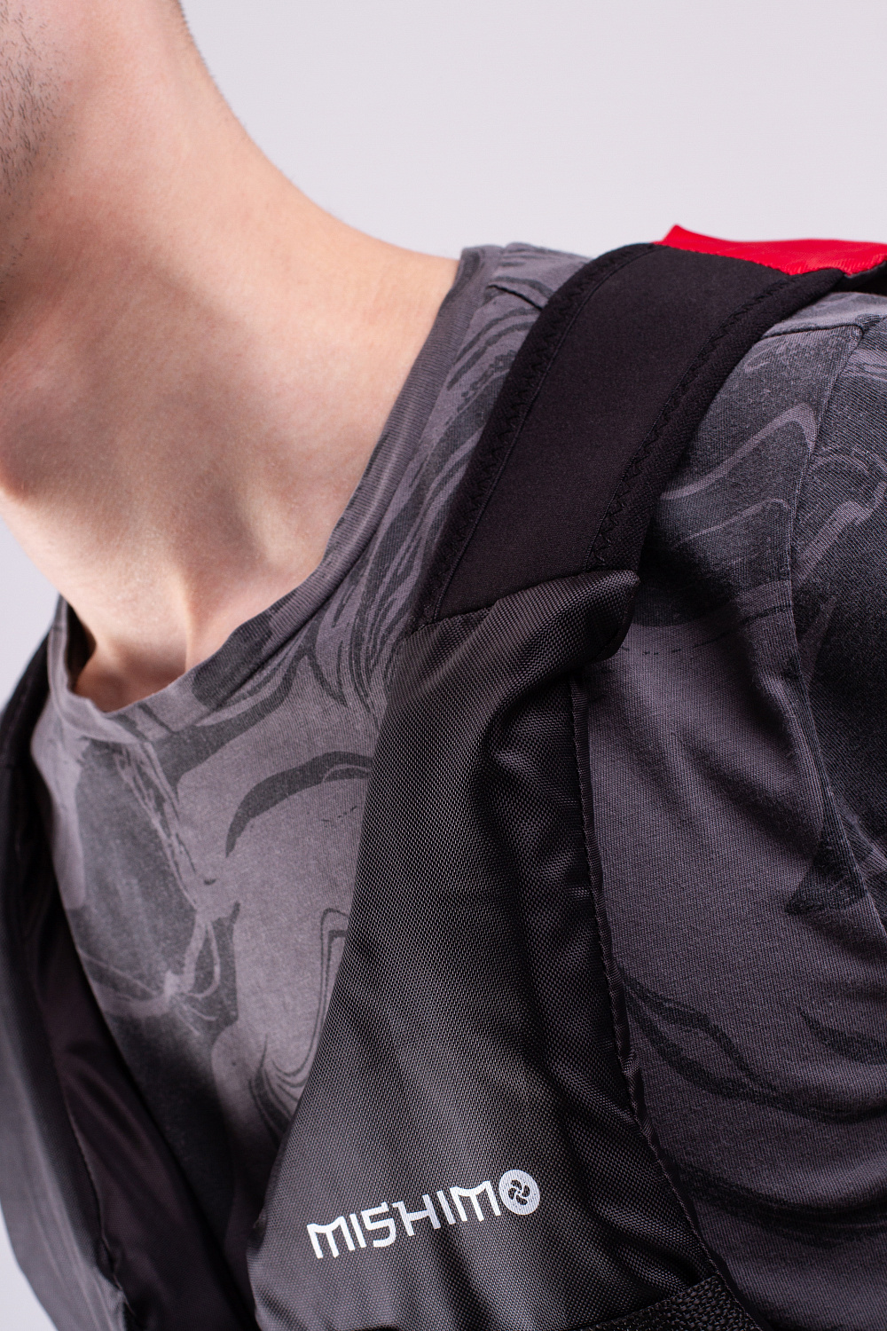 Жилет спасательный MISHIMO PRO Премиум качества Черно-красный в Саратове